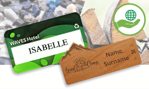 Eco-Friendly Badges