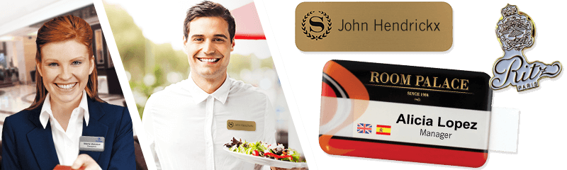 Badges for Hotels & Restaurants