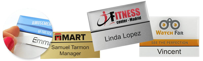 Name Badges with Sticker