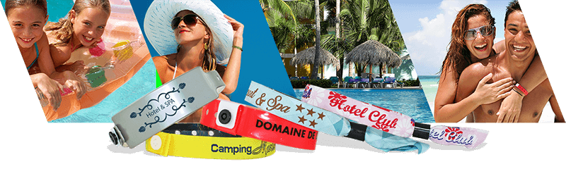Wristbands for Hotels & Campsites