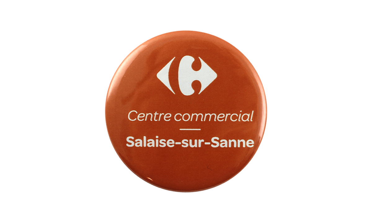 Button badges 56mm, round