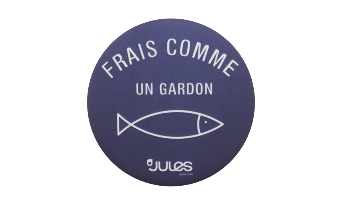 Button badges 63mm, round