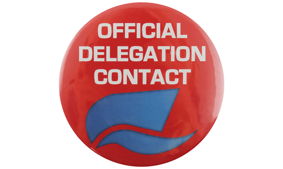 Button badges 75mm, round