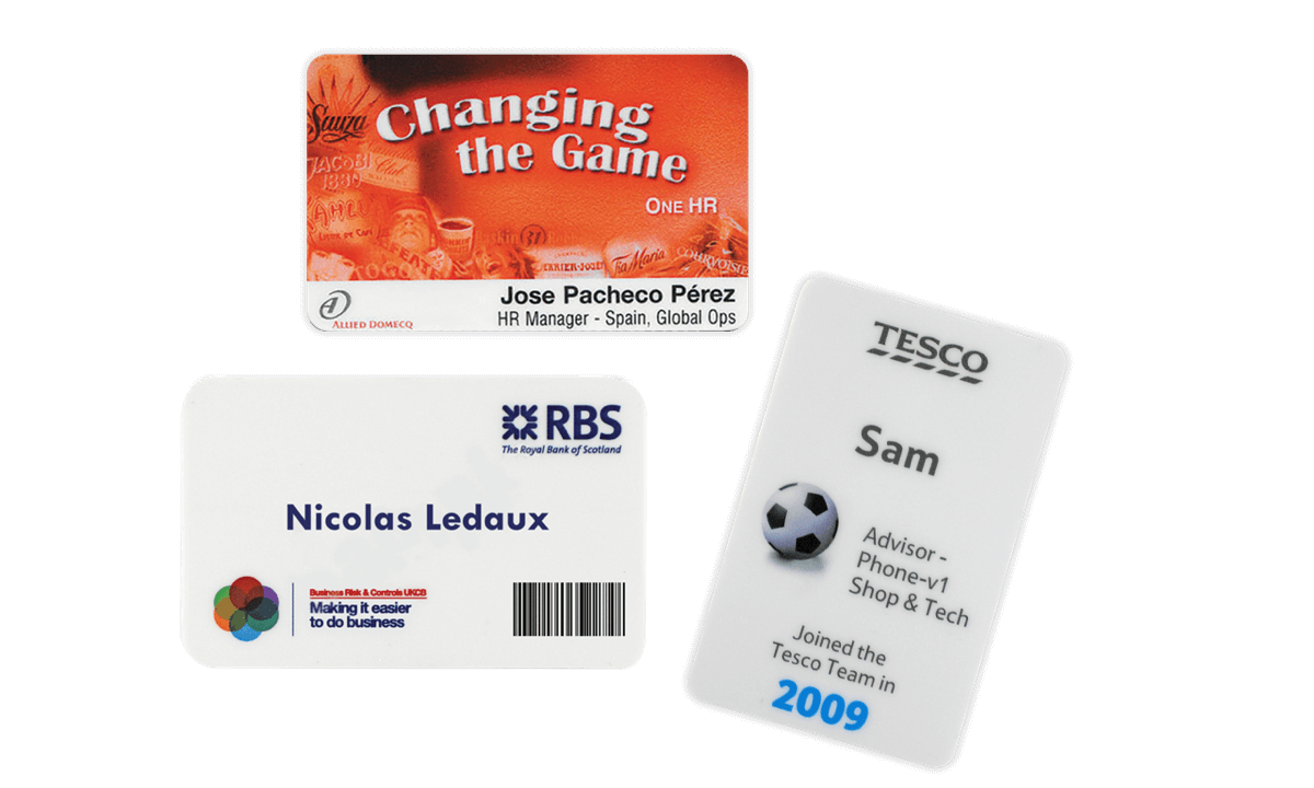 Event Badge 86mm X 54mm