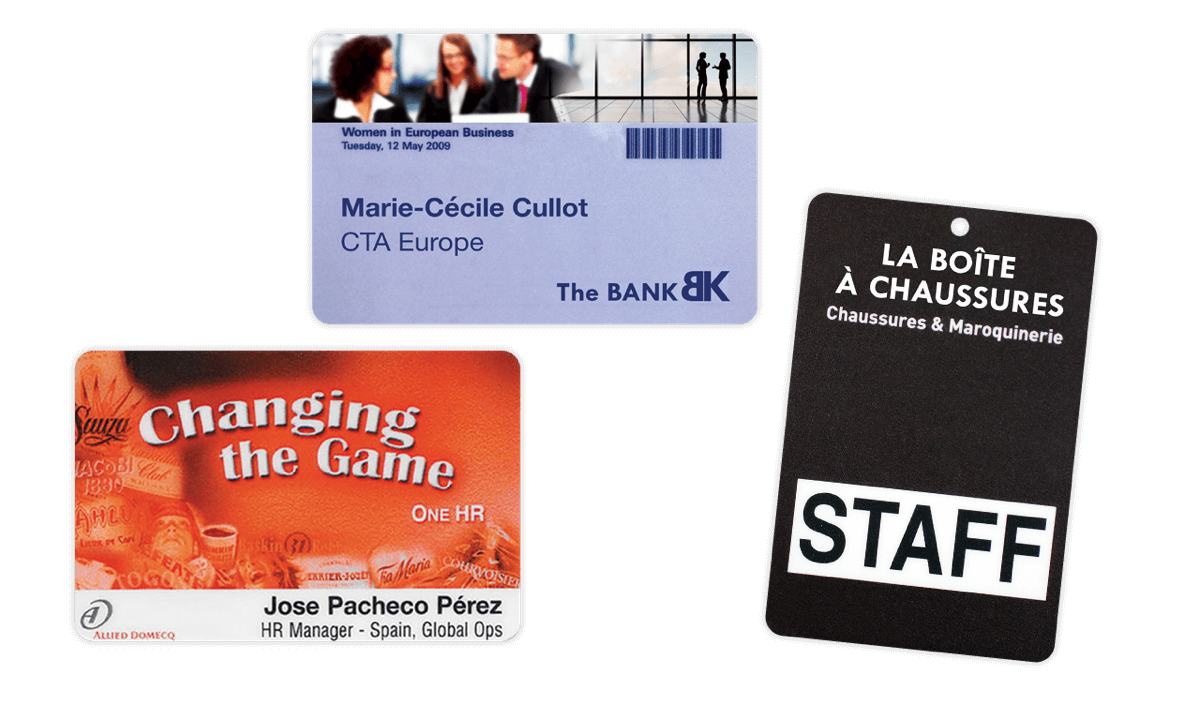 Event Badge 95mm X 62mm