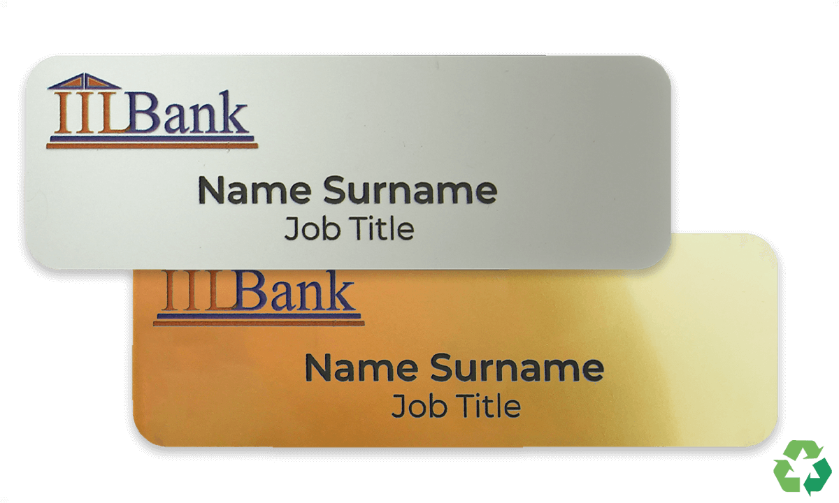 Impress PRO Name Badge, 75 X 25 mm