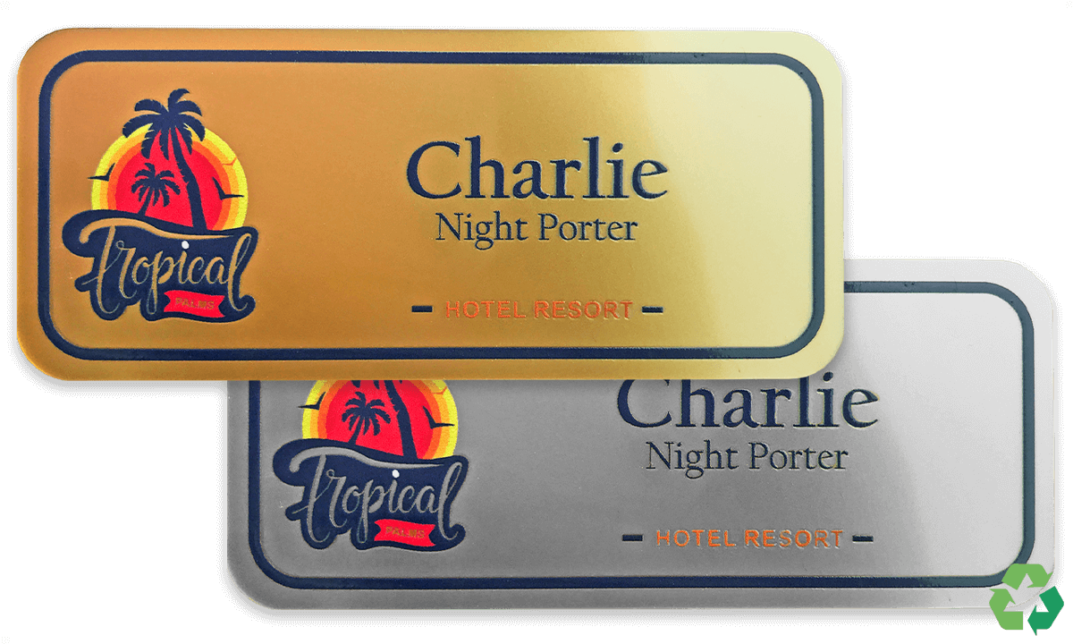 Impress PRO Name Badge, 75 X 32 mm