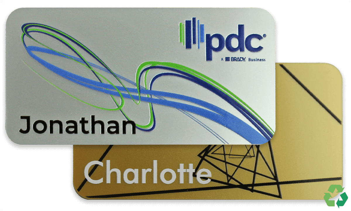 Impress PRO Name Badge, 75 X 38 mm