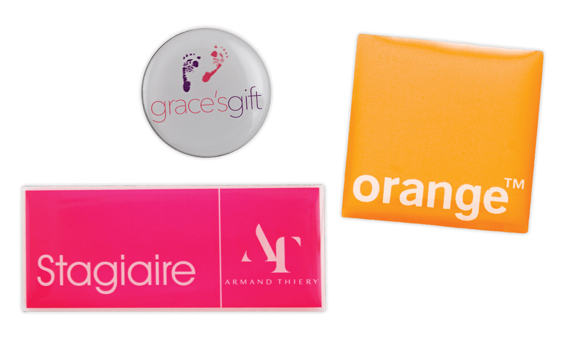 Printed Metal Badges