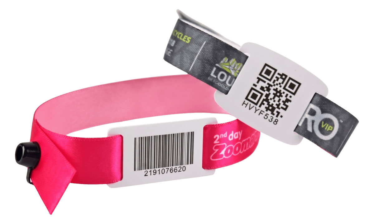Fabric Wristbands with Slider