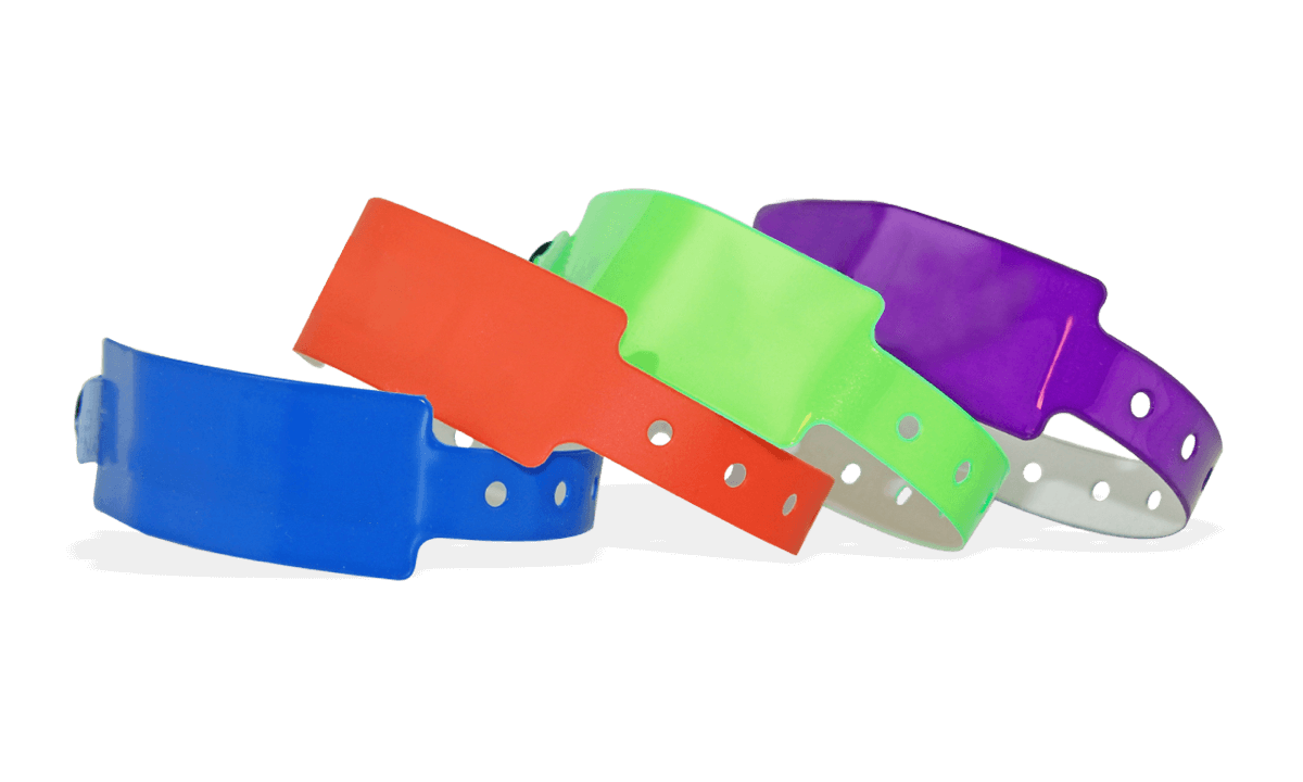 Vinyl wristbands 25 mm
