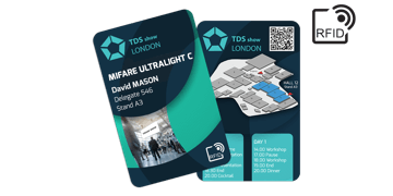 Custom RFID cards 133 x 85 mm - Mifare UltraLight C