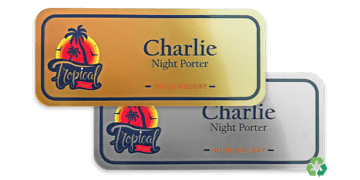 Impress PRO Name Badge, 75 X 32 mm