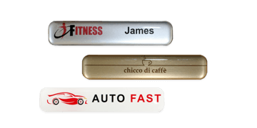 Premium Impress Name Badge, 75 X 15 mm