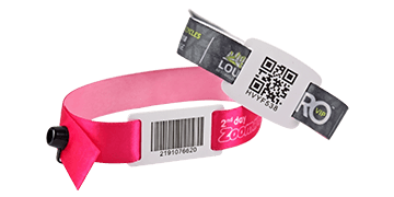 Fabric Wristbands with Slider